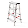 Obrazek Drabina aluminowa dwustronna 4 stopniowa 125 kg 