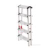 Obrazek Drabina aluminowa dwustronna 5 stopniowa 150 kg 