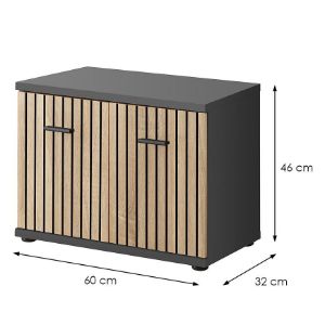 Obrazek Szafka Na Buty Marco Typ F Artisan/Antracyt Anas Mc