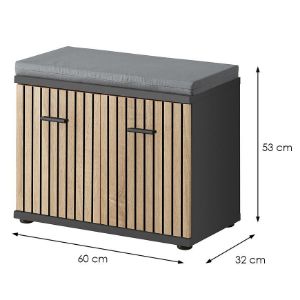 Obrazek Szafka Na Buty+P Marco Typ F+P Artisan/Antracit Anas