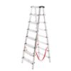 Obrazek Drabina aluminowa dwustronna 8 stopniowa 150 kg 