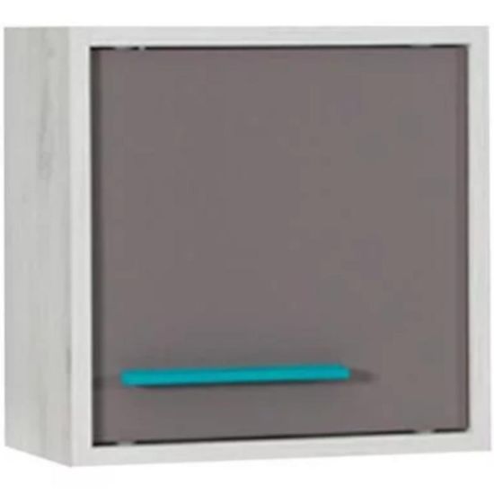 Obrazek Półka Rest R10 wisząca popiel/dąb biały