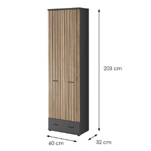 Obrazek Szafa Marco Typ A Artisan/Antracyt