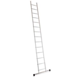 Obrazek Drabina aluminiowa jednoelementowa 14 stopniowa 150kg 