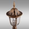 Obrazek Lampa ogrodowa Florencja ALU3118LP patyna KS1