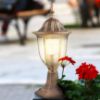 Obrazek Lampa ogrodowa Florencja ALU3118LP patyna KS1