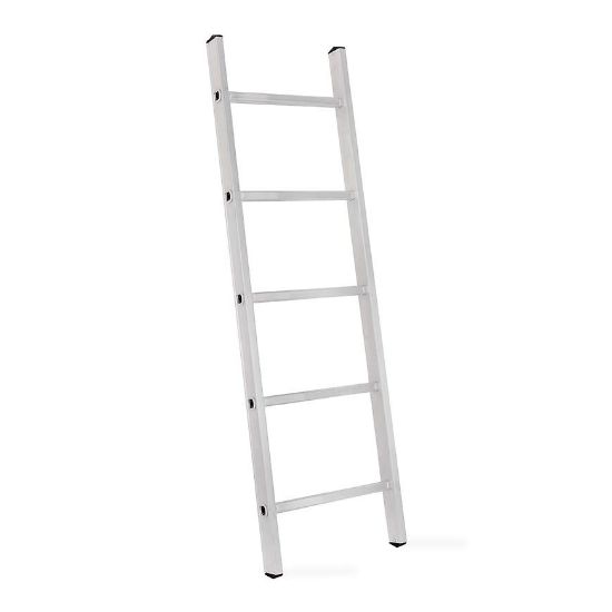 Obrazek Drabina aluminiowa jednoelementowa 5 stopniowa 150kg 