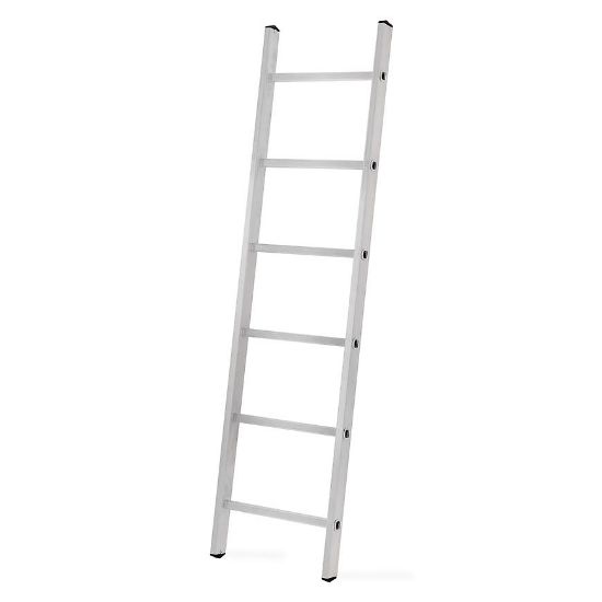 Obrazek Drabina aluminiowa jednoelementowa 6 stopniowa 150kg 