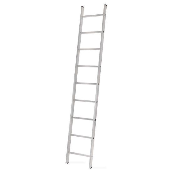 Obrazek Drabina aluminiowa jednoelementowa 9 stopniowa 125kg BL 