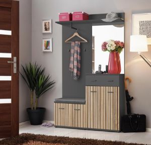 Obrazek Garderoba MARCO II + P artisan/antracyt anas mc2+p