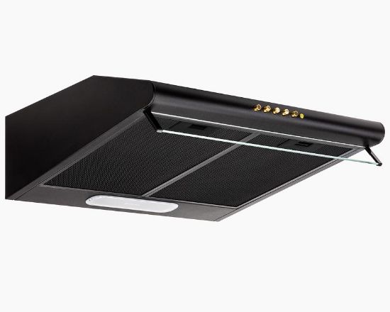 Obrazek Okap WK-7 P-3050 czarny/gold