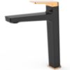 Obrazek Bateria umywalkowa wysoka Royal Black Rose Gold