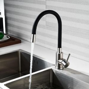 Obrazek Bateria zlewozmywakowa Samba Inox czarna