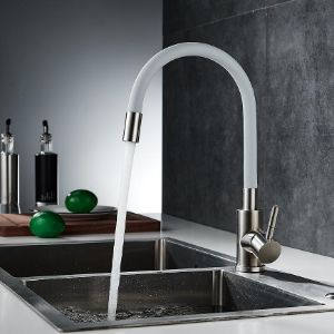 Obrazek Bateria zlewozmywakowa Samba Inox szara