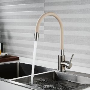 Obrazek Bateria zlewozmywakowa Samba Inox beżowa
