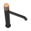 Obrazek Bateria umywalkowa wysoka moonlight czarna/gold rose