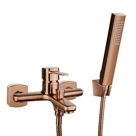 Obrazek Bateria wannowa Glamour miedź