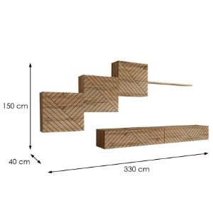 Obrazek Meblościanka Switch X Line Wotan