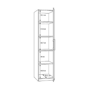 Obrazek Szafa Cadixo cdxs81-d78 dąb artisan 