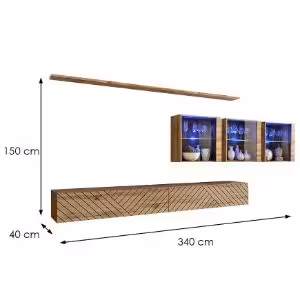 Obrazek Meblościanka Switch XVII Line Wotan