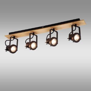 Obrazek Lampa Soffitta Czarna VO2902 LS4