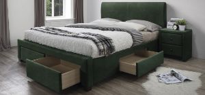 Obrazek Łóżko Meg 3 160 ciemny zielony velvet