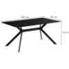 Obrazek Stół Fancy TD-1921 czarny