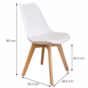 Obrazek Krzesło Vegas białe