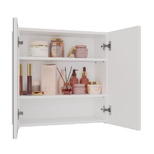 Obrazek Szafka łazienkowa z lustrem Mir2 biały