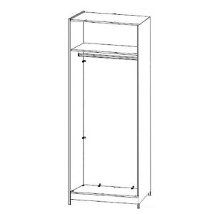 Obrazek Szafa II Oskar 90x180x53 Sosna