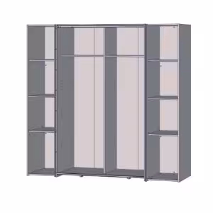 Obrazek Szafa Kalixtus 200 4D dąb sonoma/biały 