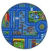 Obrazek Dywan Kids City 0,8/0,8 okrągły niebieski