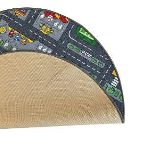 Obrazek Dywan Kids City 1,33/1,33 okrągły szary