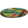 Obrazek Dywan Kids Farm 0,8/0,8 okrągły zielony