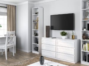 Obrazek Regał Larnaka 40 biały