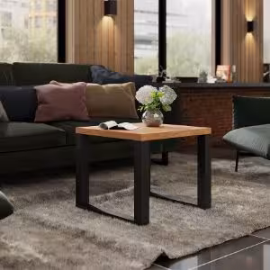 Obrazek Stolik Mona 600/600/500 dąb craft/czarny