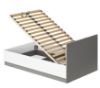 Obrazek Łóżko 120 Mell 01 szary + stelaż z podnośnikiem