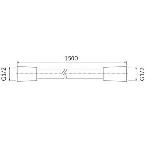 Obrazek Parma system prysznicowy podtynkowy biały/chrom 