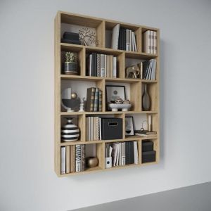 Obrazek Regał na książki – Biblioteczka nr 50 dąb sonoma 