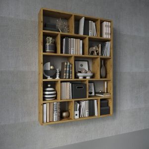 Obrazek Regał na książki – Biblioteczka nr 50 dąb artisan 
