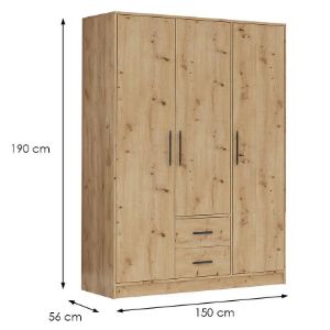 Obrazek Szafa Smart SR2 3D artisan 