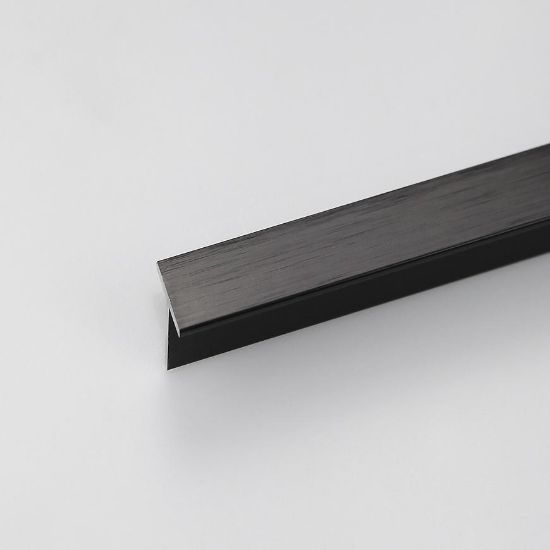 Obrazek Profil T aluminiowy czarny 15x15x1000