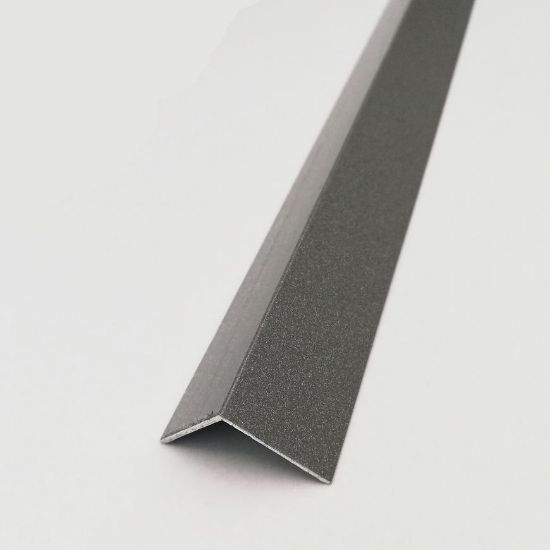 Obrazek Kątownik aluminiowy antracyt 10x10x1000
