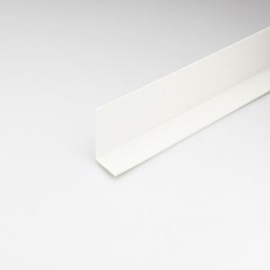 Obrazek Kątownik PVC biały satyna 10x10x2000 