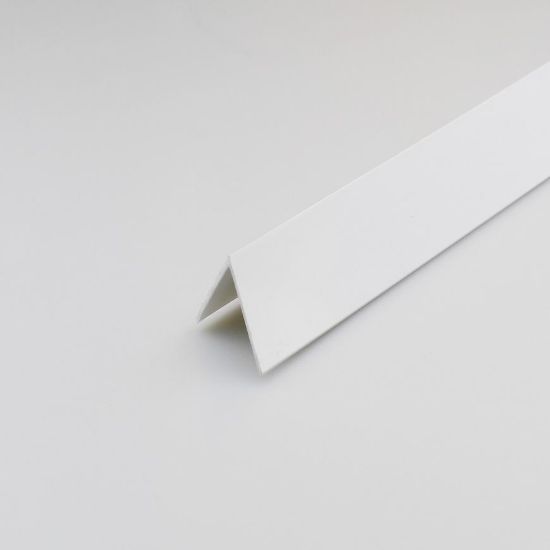 Obrazek Kątownik PVC biały satyna 10x10x1000 