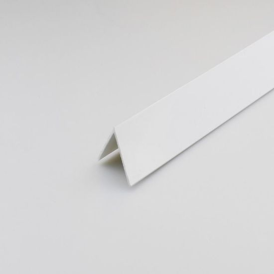 Obrazek Kątownik PVC biały satyna 30x30x1000 