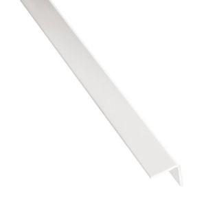 Obrazek Kątownik samoprzylepny PVC biały mat 23.5x23.5x1000 