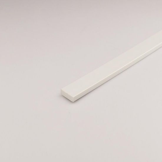 Obrazek Płaskownik PVC biały 19x1000