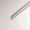 Obrazek Profil U aluminiowy srebrny 10x10x1000