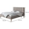 Obrazek Łóżko Galia Soro 13 160/200 Z MAT